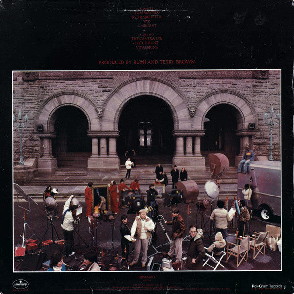 Rush : Moving Pictures (LP, Album, PRC)