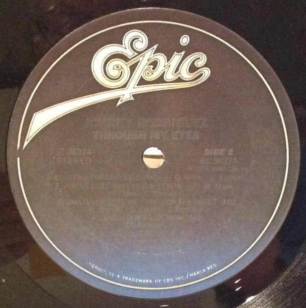 Johnny Rodriguez (4) : Through My Eyes (LP, Album, Ter)