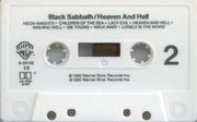 Black Sabbath : Paranoid / Heaven And Hell (Cass, Comp, Dol)