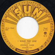 Johnny Cash And Tennessee Two* : Get Rhythm / I Walk The Line (7", Single, RE)