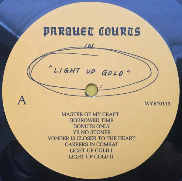 Parquet Courts : Light Up Gold (LP, Album)