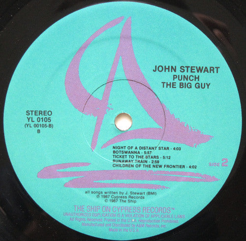 John Stewart (2) : Punch The Big Guy (LP, Album)