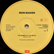 Iron Maiden : The Number Of The Beast (12", Maxi)