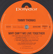 Timmy Thomas : Why Can't We Live Together (LP, Album)