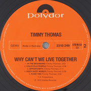 Timmy Thomas : Why Can't We Live Together (LP, Album)