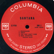 Santana : Santana (LP, Album, Pit)