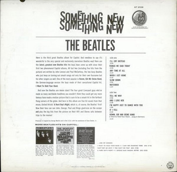 The Beatles : Something New (LP, Album, RE, Los)