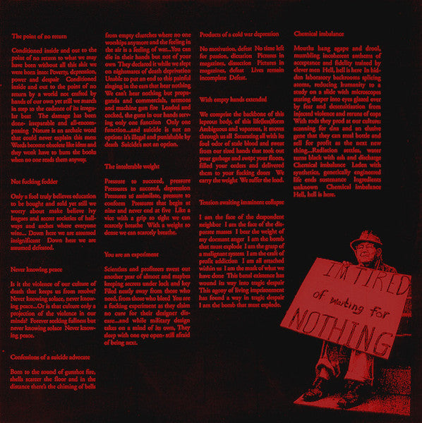 Tragedy : Tragedy (LP, Album, Blu)