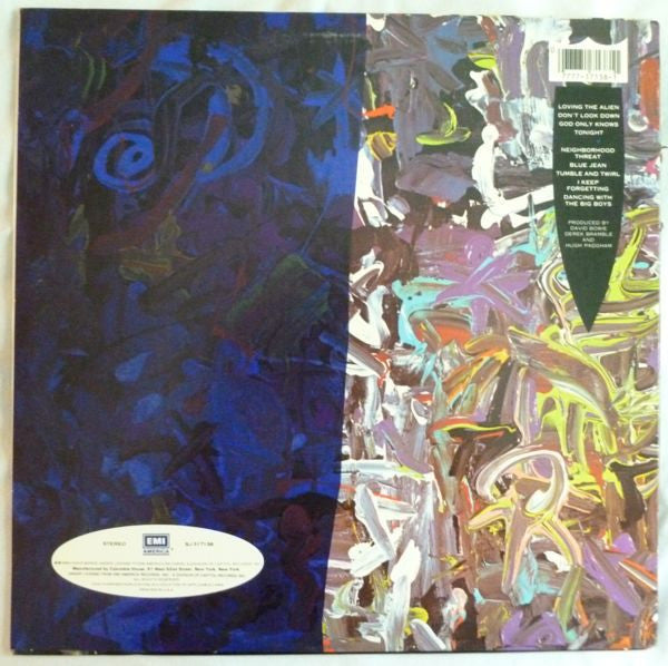 David Bowie : Tonight (LP, Album, Club)