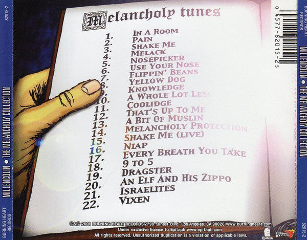 Millencolin : The Melancholy Collection (CD, Comp)