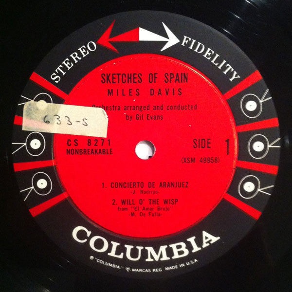 Miles* : Sketches Of Spain (LP, Album)