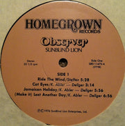 Sunblind Lion : Observer (LP, Album)