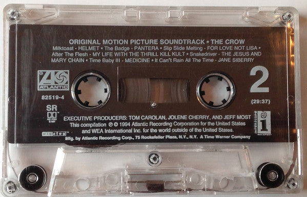 Various : The Crow (Original Motion Picture Soundtrack) (Cass, Album, SR,)
