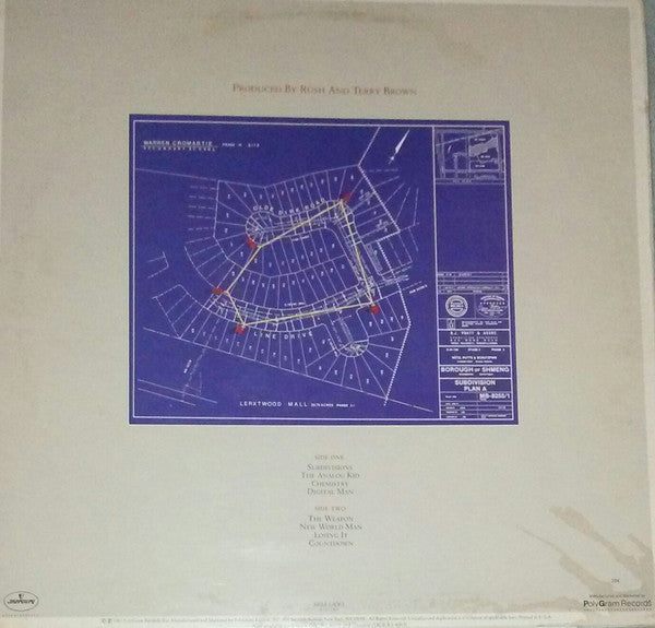 Rush : Signals (LP, Album, 26,)