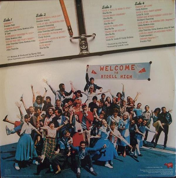 Various : Grease (The Original Soundtrack From The Motion Picture) (2xLP, Album, All)