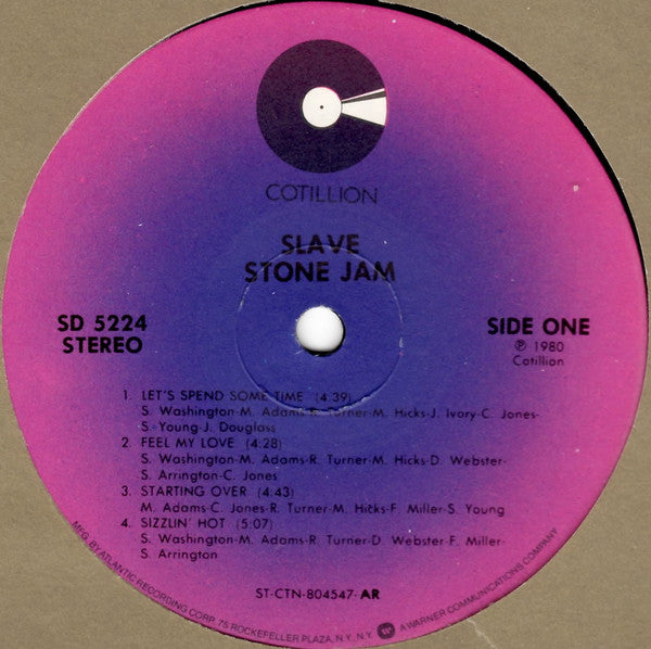 Slave : Stone Jam (LP, Album, All)