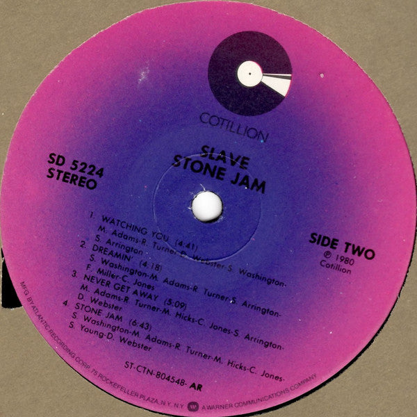 Slave : Stone Jam (LP, Album, All)