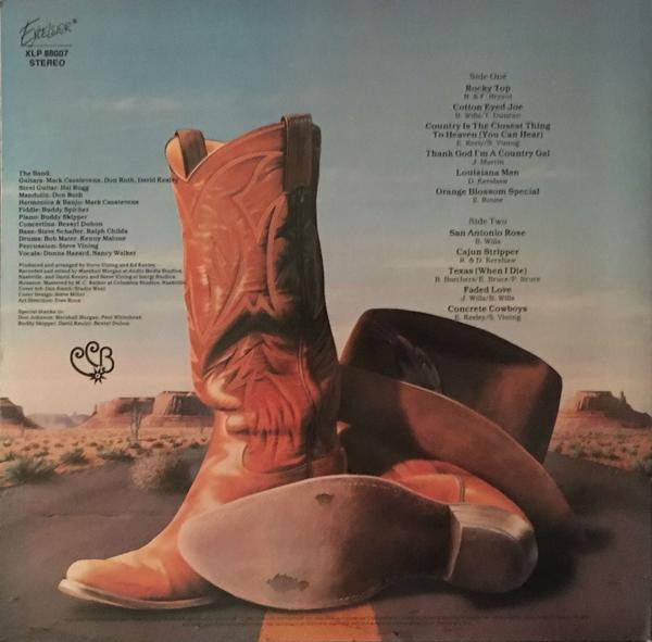 The Concrete Cowboy Band : The Concrete Cowboy Band (LP, Album)