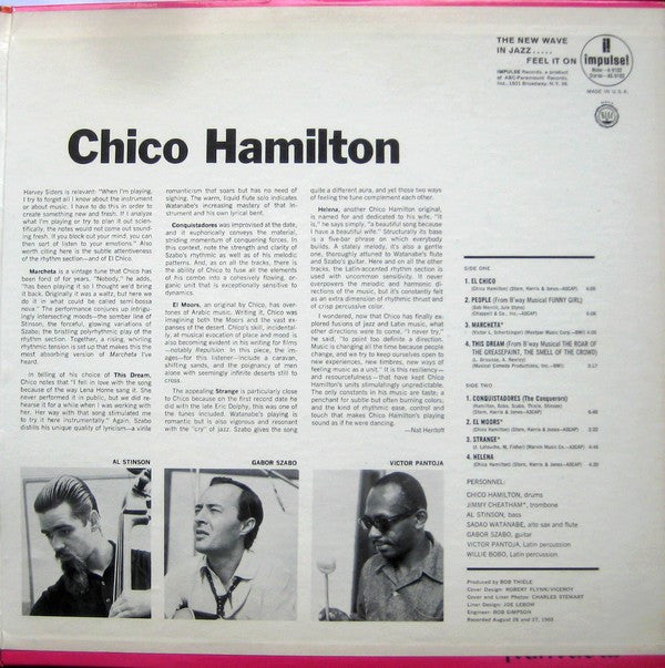 Chico Hamilton : El Chico (LP, Album)