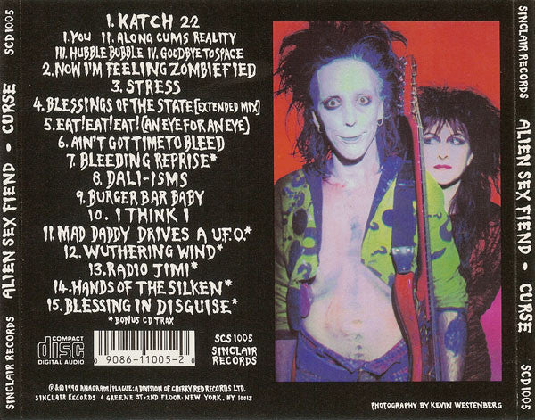 Alien Sex Fiend : Curse (CD, Album)