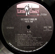 George Carlin : FM & AM (LP, Album, PR )