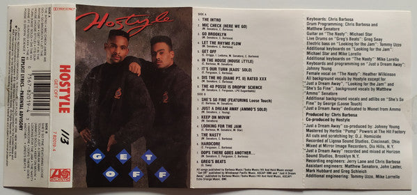 Hostyle (2) : Get Off (Cass, Album)
