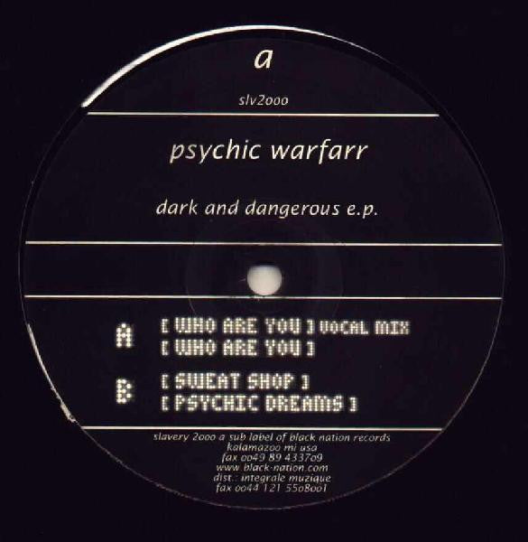 Psychic Warfare : Dark And Dangerous E.P. (12", EP)