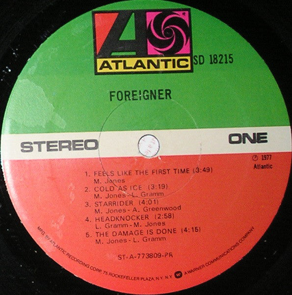 Foreigner : Foreigner (LP, Album, PR/)