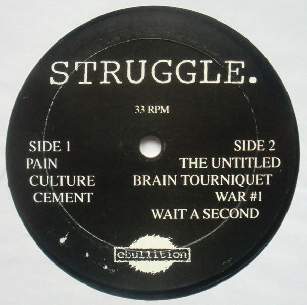 Struggle (2) : Struggle (LP, Album)