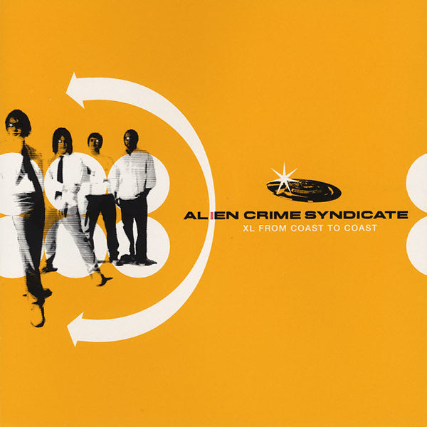 Alien Crime Syndicate : XL From Coast To Coast (LP, Album, Whi)