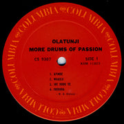 Babatunde Olatunji : More Drums Of Passion (LP, Album, RE)