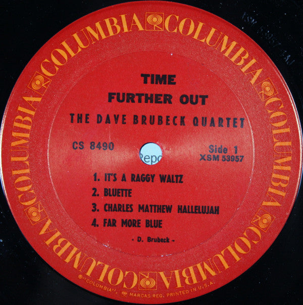 The Dave Brubeck Quartet : Time Further Out (Miro Reflections) (LP, Album, RE)
