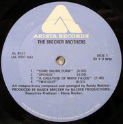 The Brecker Brothers : The Brecker Bros. (LP, Album)