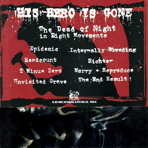 His Hero Is Gone : The Dead Of Night In Eight Movements (7")