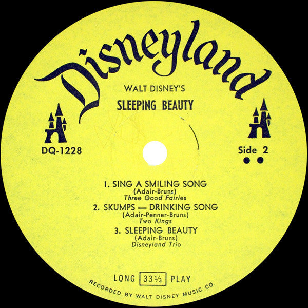 Various : Walt Disney's Sleeping Beauty (LP, Mono)