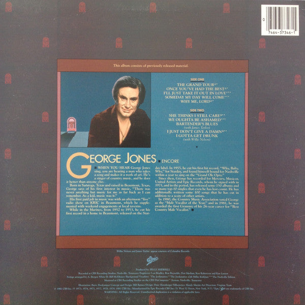 George Jones (2) : Encore (LP, Comp)