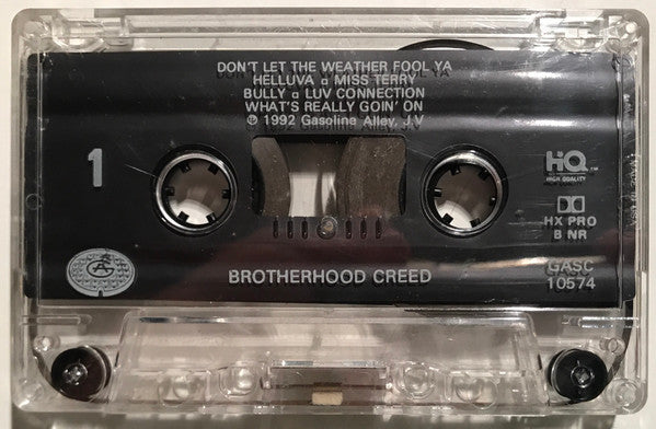 Brotherhood Creed : Brotherhood Creed (B.H.C.) (Cass, Album)