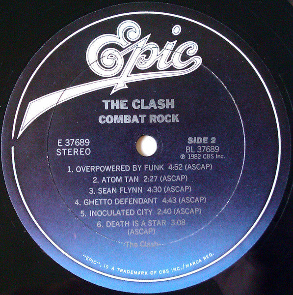 The Clash : Combat Rock (LP, Album, RE, RP, Car)