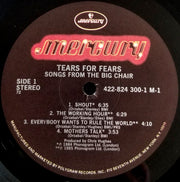 Tears For Fears : Songs From The Big Chair (LP, Album, PRC)