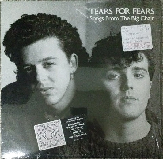 Tears For Fears : Songs From The Big Chair (LP, Album, PRC)