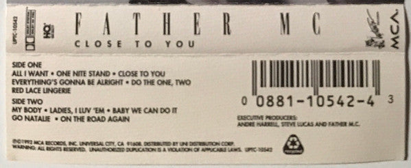 Father MC : Close To You (Cass, Album, Dol)