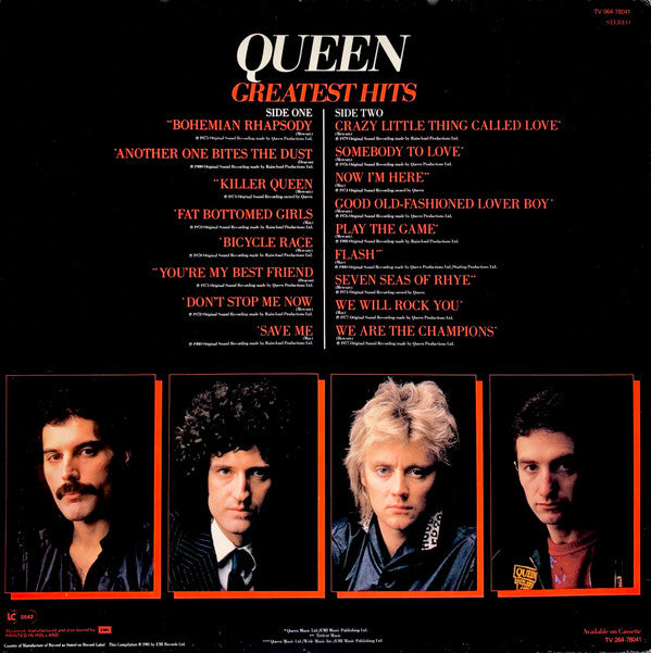 Queen : Greatest Hits (LP, Comp)