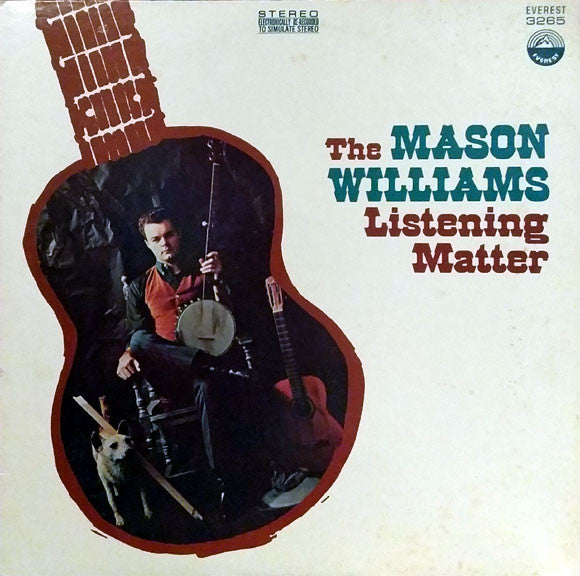 Mason Williams : The Mason Williams Listening Matter (LP, Album, RE)