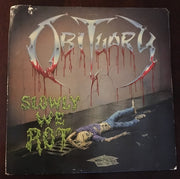 Obituary : Slowly We Rot (LP, Album)