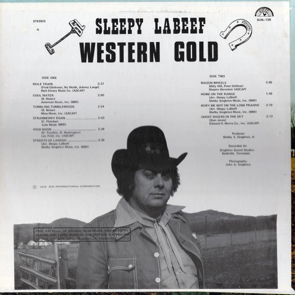 Sleepy La Beef : Western Gold (LP)