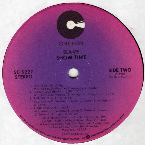 Slave : Show Time (LP, Album, AR )