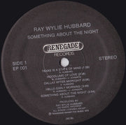 Ray Wylie Hubbard : Something About The Night (LP, Album)