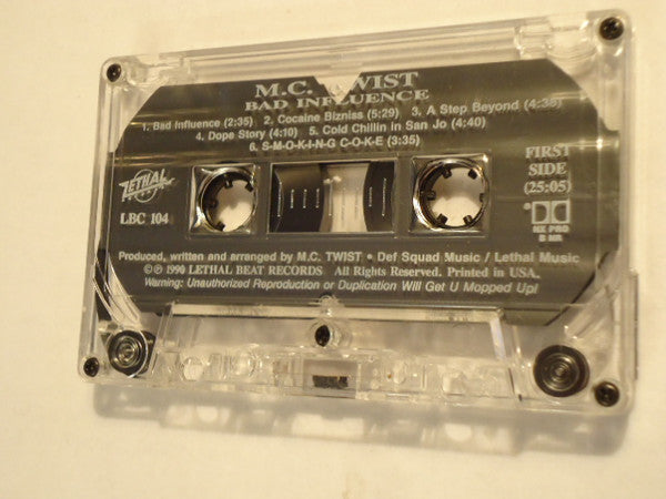 MC Twist : Bad Influence (Cass, Album)