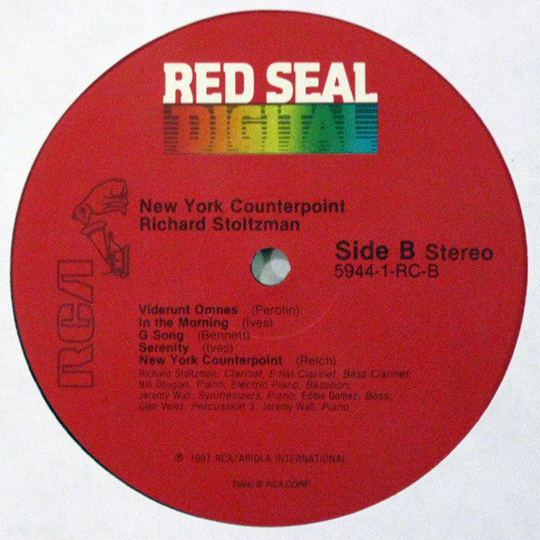 Richard Stoltzman : New York Counterpoint (LP, Album)