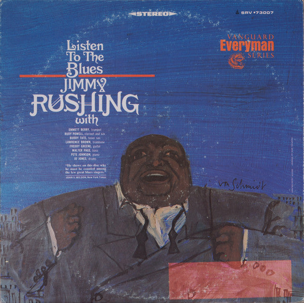 Jimmy Rushing : Listen To The Blues (LP, Album)